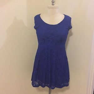 Candie’s Blue Lace Dress